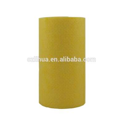 Disposable non-woven oil and water absorbent melt blown wiper