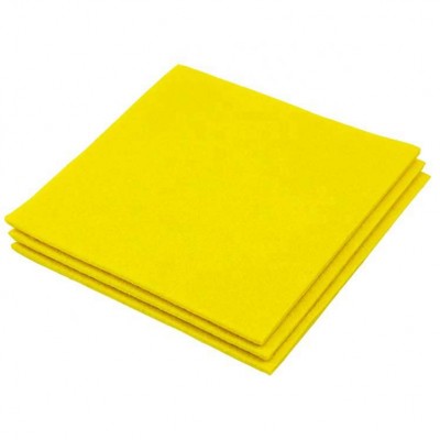 Super Absorbent Viscose Yellow Needle Punched Nonwoven Household Kitchen Dish Cleaning Pano Multiuso Cloth